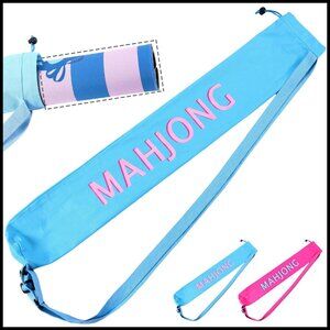 Canvas Drawstring Game Mat Bag Lightweight Travel Storage for Board Games